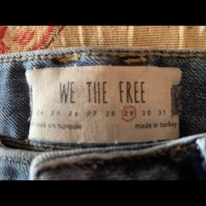 Free People Jeans- Size 29